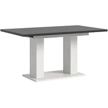 inn.furn Home-X 150 - 190 x 76 cm grau/weiß