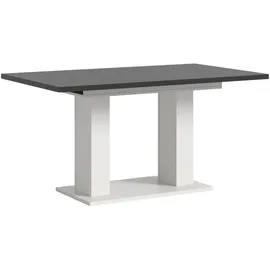 inn.furn Home-X 150 - 190 x 76 cm grau/weiß