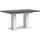 inn.furn Home-X 150 - 190 x 76 cm grau/weiß