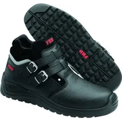 Sicherheitsstiefel NORBERT Gr.41 schwarz Kuhleder S3 HRO EN20345
