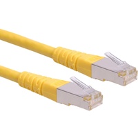 Roline Patchkabel Kat.6 (Class E) S/FTP (PiMF), gelb, 1