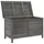 furnicato Gartentruhe 99 x 49,5 x 58,5 cm Anthrazit