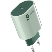 Cellular Line Cellularline USB-C Charger Style Color 20W grün