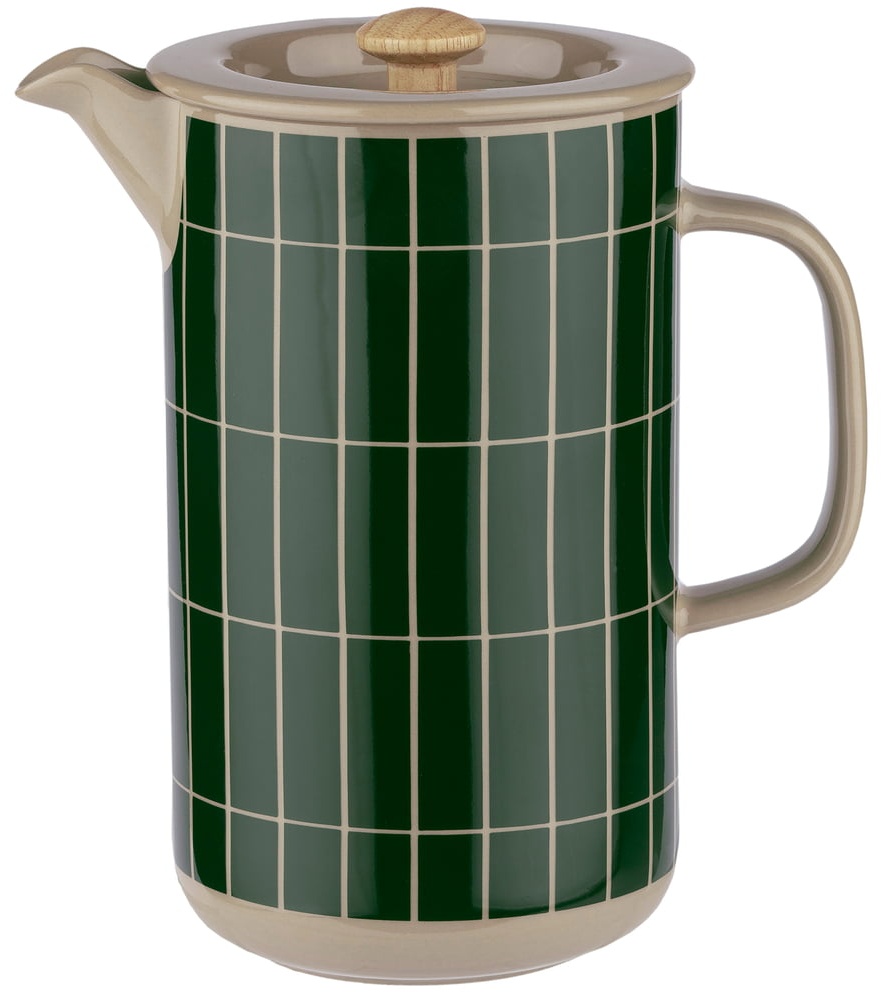 Marimekko - Tiiliskivi Kaffeebereiter, terra / dunkelgrün