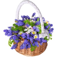 Cabilock Geflochten Weidenkorb Klein Blumenkorb Blumenvase: Geflochtener Rattankorb Obstkorb Streukorb Wicker Rattan Basket Blumenmädchen für Tischdeko Hochzeitsdekoration