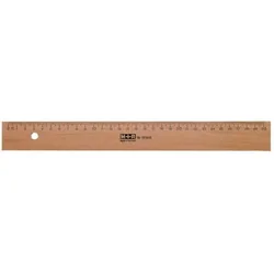 Holzlineal, 30cm