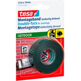 Tesa Montageband Powerbond Outdoor 5 m x 19 mm 1 St.