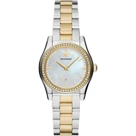 Emporio Armani Damenuhr Edelstahl Damenuhren (319.49 € / )
