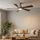 GLOBO Modesto 132 cm Deckenventilator Grau