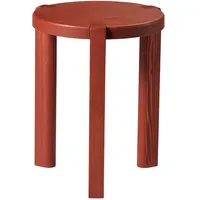 FDB Møbler D108 Ragnesminde Beistelltisch, carmine red