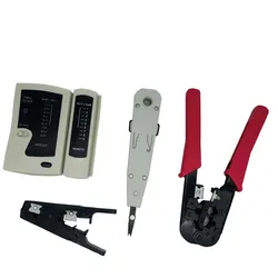 VALUE Netzwerk Werkzeug-Set, 4-teilig, mit Tasche