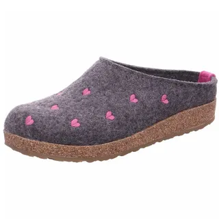 HAFLINGER Grizzly Cuoricini grau 37