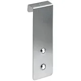 Hettich Garderobenhaken Erweiterung zur Türhängegarderobe 4,0 x 13,3 x 1,8 cm Silber