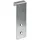 Hettich Garderobenhaken Erweiterung zur Türhängegarderobe 4,0 x 13,3 x 1,8 cm Silber