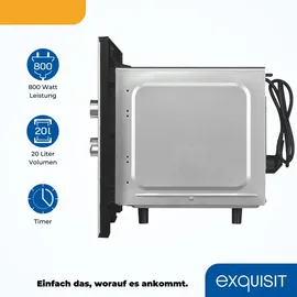 Exquisit EMW10-020 Silber