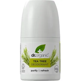 Dr Organic Teebaum-Deodorant Roll-On 50 ml