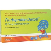 Dexcel Pharma Flurbiprofen Dexcel 8,75 mg Lutschtabletten