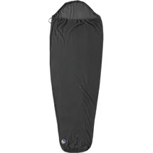 Big Agnes Alpha Direct Fleece Hüttenschlafsack (Größe LONG, grau)