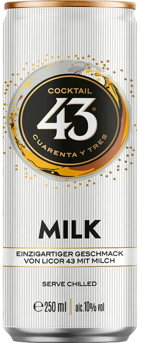 Cocktail 43 Milk 10% vol. 0,25 l