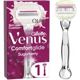 Gillette Venus Comfortglide Sugarberry Rasierer mit austauschbarem Kopf 1 St.