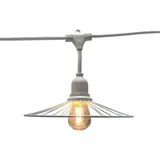 Lumisky LED Lichterkette Metalldraht 6 m Weiß