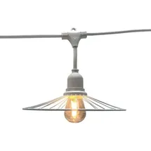 Lumisky LED Lichterkette Metalldraht 6 m Weiß