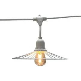 Lumisky LED Lichterkette Metalldraht 6 m Weiß