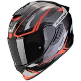 Scorpion Exo-1400 Evo II Air Accord Integralhelm - Schwarz/Grau/Rot - M