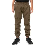 URBAN CLASSICS Jogging Cargohose Olive 146-152 cm