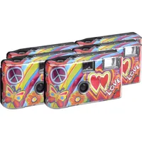 TopShot Love Cult Einwegkamera/Hochzeitskamera (27 Fotos, Blitz, 5-er Pack)