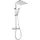 Görbach Regendusche Duschsystem Wassersparend Chrom 30x30 cm