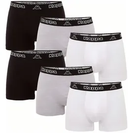 Kappa Boxershorts weiß XL 6er Pack