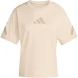 adidas Z.N.E. T-Shirt Damen, KC7717 - crystal linen, L