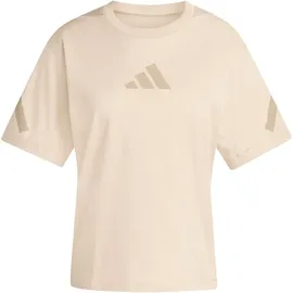 adidas Z.N.E. T-Shirt Damen, KC7717 - crystal linen, L