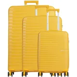 Travelite Pacific Koffer-Set 3-tlg. gelb