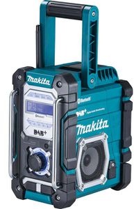 Makita Baustellenradio DMR112, Akku 7,2-18V, DAB, DAB+, UKW / 3,5mm Klinke, USB, Bluetooth