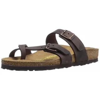 Birkenstock Mayari geöltes Nubukleder schmal