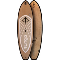 Runga-Boards SUP-Board Runga TUPORO GREY Hard Board Stand Up Paddling SUP, Allround, (9.5, inkl. Coiled Lash & 3-tlg. Finnen-Set) 9.5