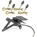 OEM Set Kennzeichenhalter + 4x LED Blinker mit E-Prüfzeichen