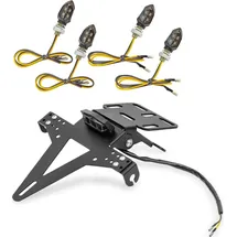 OEM Set Kennzeichenhalter + 4x LED Blinker mit E-Prüfzeichen