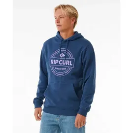 Rip Curl Stapler Kapuzenpullover - Washed Navy - M