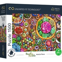 Trefl Puzzle 1500 Elemente UFT Blooming Paradise World of Plants (1500 Teile)