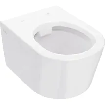 Lenz Melva Wand-WC mit WC-Sitz Weiß spülrandlos