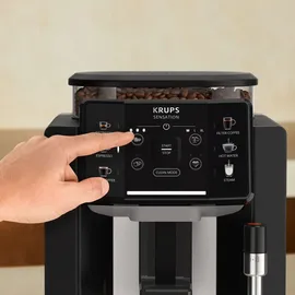 Krups Sensation EA910A10 Schwarz/Nube