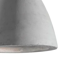 Ideal Lux Oil 1-flg. 25 cm Beton schwarz