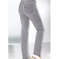 Witt Bequeme Jeans 5-Pocket-Jeans grau 92