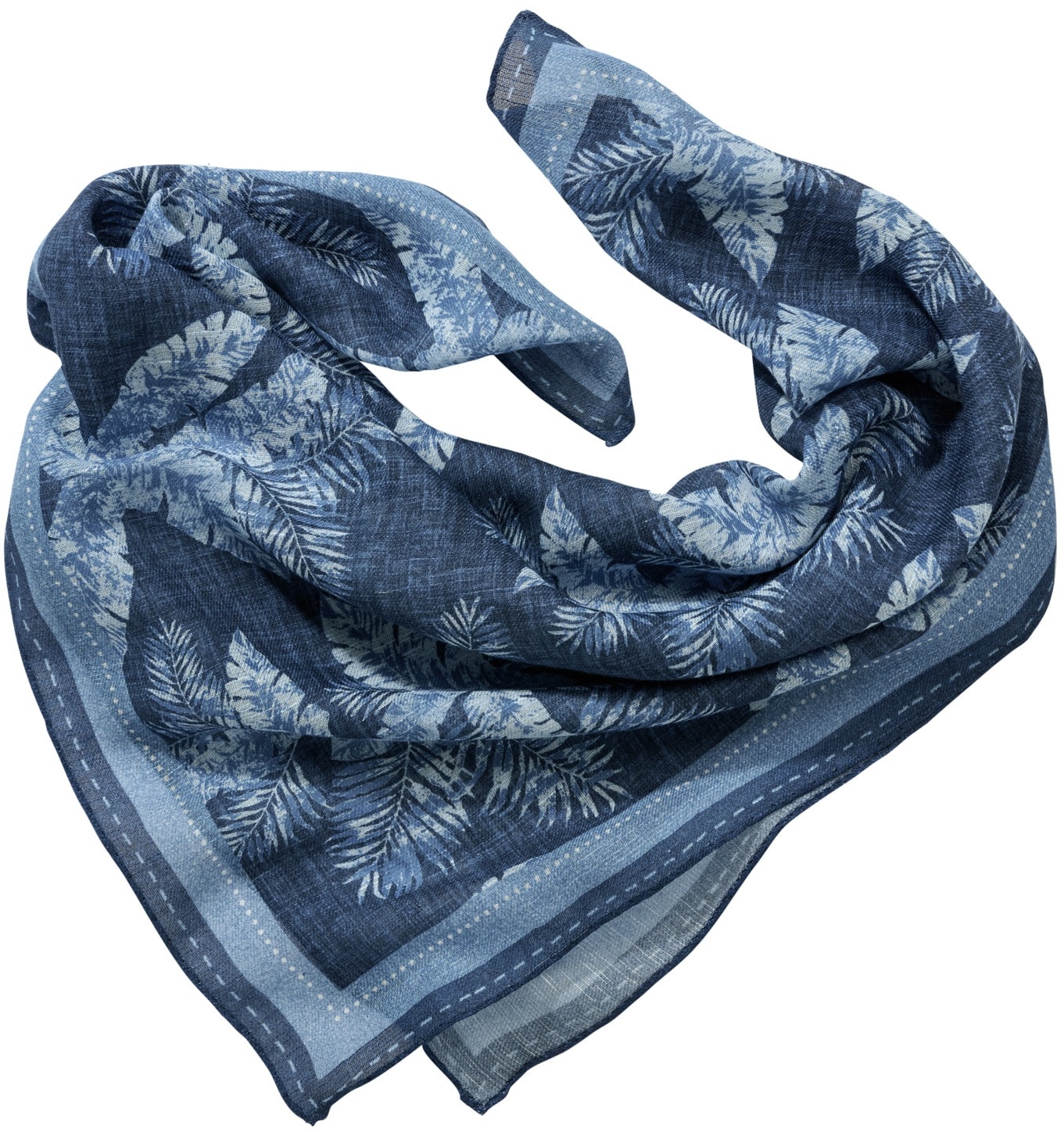 Mey & Edlich Herren Bandbreiten-Bandana blau - 01