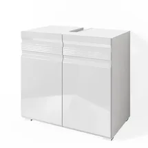 Vicco Waschbeckenunterschrank 60 x 56 cm Weiß Hochglanz