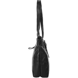 Spikes & Sparrow Shopper Leder Black