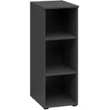Regal/Hängeelement - anthrazit - 83 cm hoch Bücherregal Kellerregal Standregal